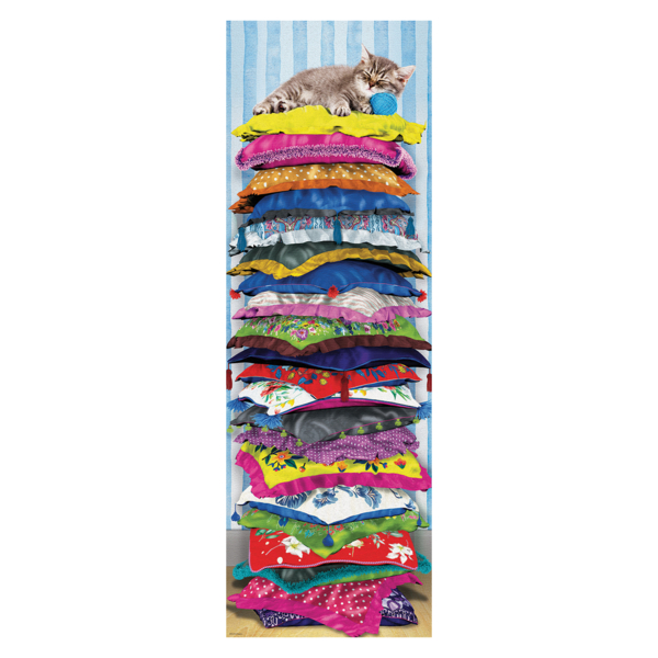 Пазл Eurographics Пухнастий кіт на подушках, 1000 елементів (6010-5631) - Pampik - 2