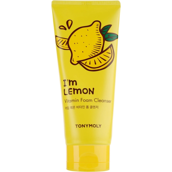 Пенка для умывания Tony Moly I'm Lemon Foam Cleanser Лимон 180 мл - Pampik