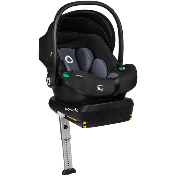 База Isofix для автокрісла Lionelo Astrid i-Size Вase Black, чорна (LO-ASTRID I-SIZE BASE BLACK) - Pampik - 4