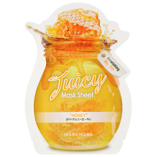 Маска тканинна для обличчя Holika Holika Honey Juicy Mask Sheet Мед 20 мл - Pampik