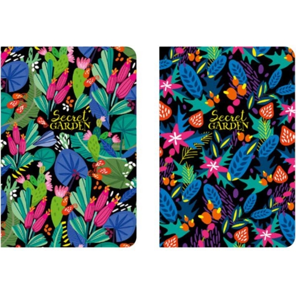 Зошит для записів MonAmi Сад з полуницею, A5, в лінійку, 80 аркушів (A5-IC-080-7003L) - Pampik - 2