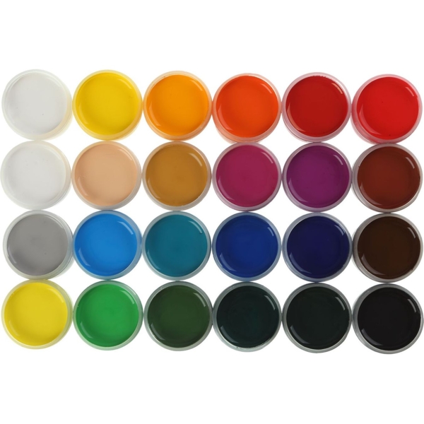 Гуаш Zibi Kids Line Classic 24 кольори (ZB.6614) - Pampik - 3