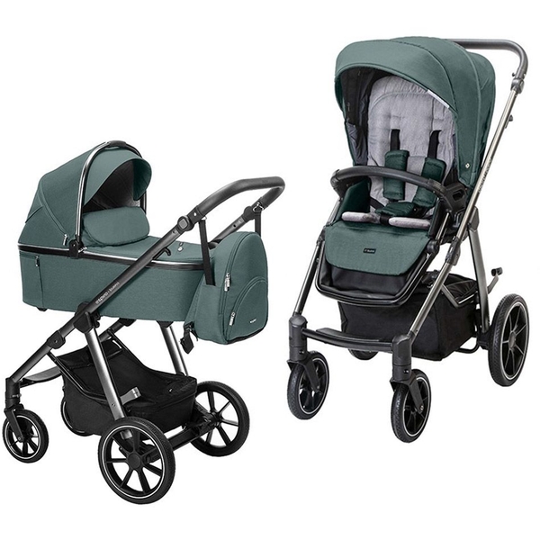 Універсальна коляска 2 в 1 Espiro Bueno 2022, 305 Deep Turquoise, зелена (205118) - Pampik