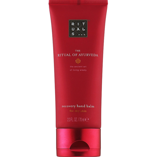 Відновлювальний бальзам для рук Rituals The Ritual of Ayurveda Recovery Hand Balm з ароматом мигдалю та індійської троянди 70 мл - Pampik