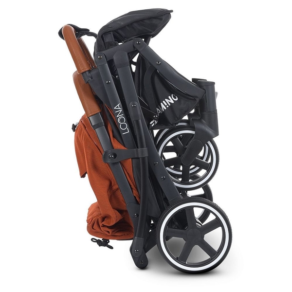 Коляска El Camino Loona ME 1090-1 Rooibos Orange, помаранчевий (25530) - Pampik - 7
