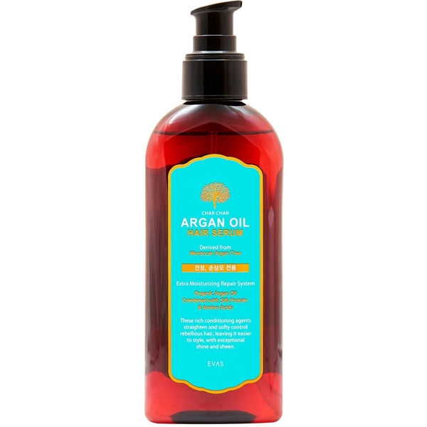 Сыворотка для волос Char Char Аргановое масло Argan Oil Hair Serum, 200 мл (996905) - Pampik