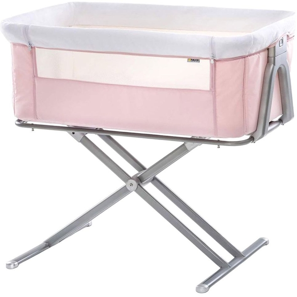 Приставне ліжко Hauck Face to Me Pink, рожеве (60852-4) - Pampik