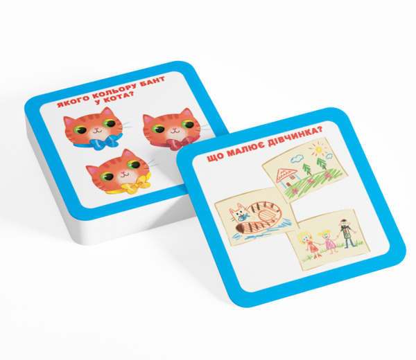 Умные карточки Кристалл Бук Развитие внимания и памяти 30 карточек (F00031157) - Pampik - 10