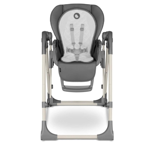 Стільчик для годування Lionelo Laurice Grey Stone, з функцією гойдалки, темно-сірий - Pampik - 3