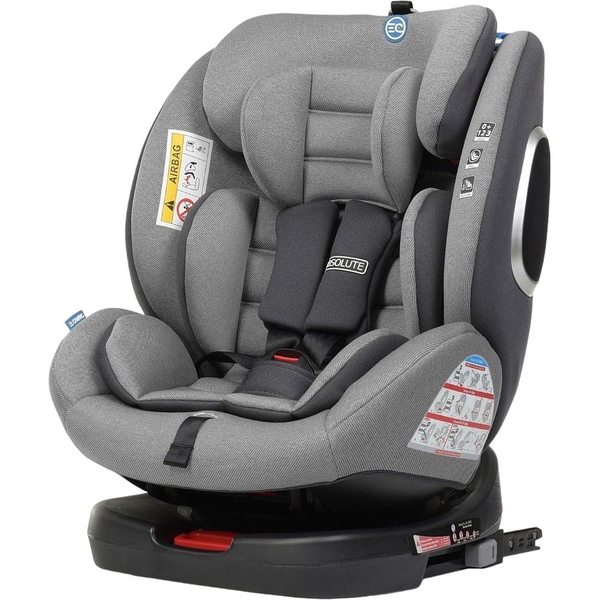 Автокресло El Camino Absolute ME 1079 Royal Gray серое (24626) - Pampik