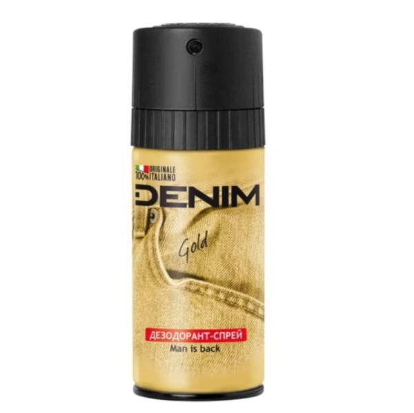 Дезодорант-спрей Denim Gold, 150 мл - Pampik