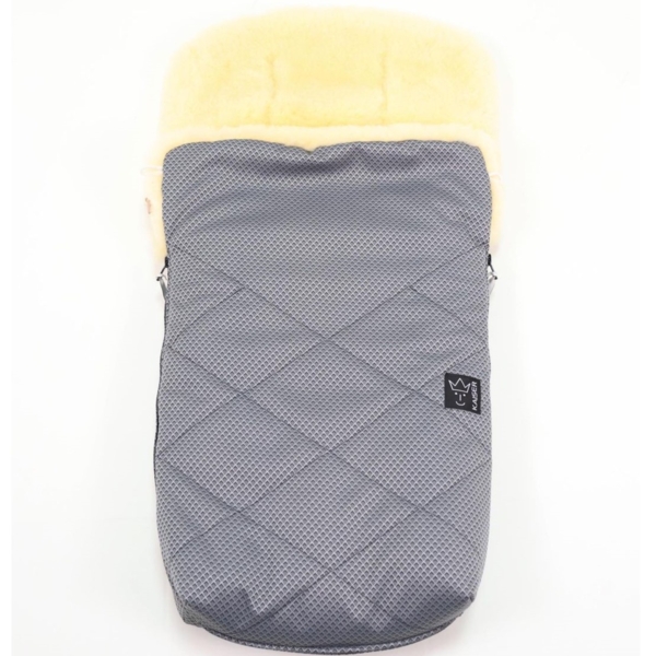 Теплий конверт Kaiser Натура, з натуральної овчини, вафельний антрацит (6541112) - Pampik - 4