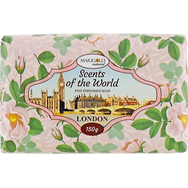 Мило тверде Marigold Natural Scents of the World London, 150 г - Pampik
