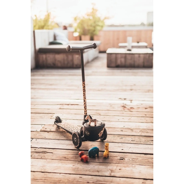 Самокат Scoot and Ride Highwaykick-2 Lifestyle Леопард (SR-210201-LEOPARD) - Pampik - 10