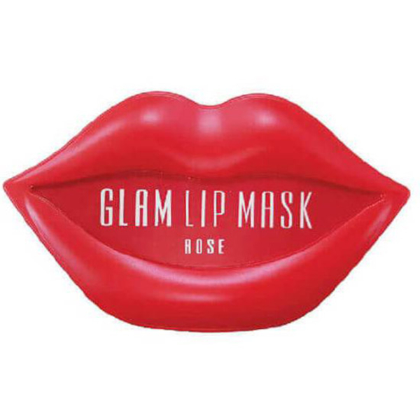 Гидрогелевые патчи для губ Beauugreen Hydrogel Glam Lip Mask Rose, 20 шт. - Pampik