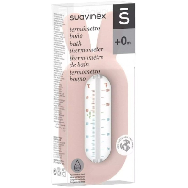 Термометр для воды Suavinex Hygge, розовый - Pampik - 4
