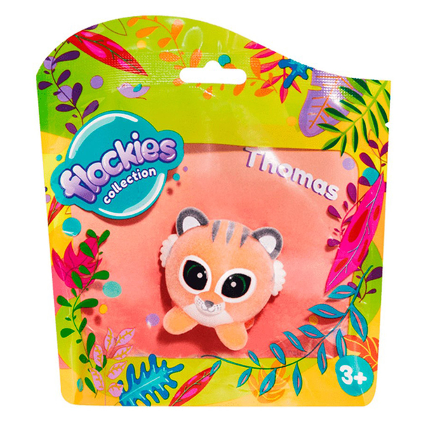 Колекційна фігурка Flockies Тигр Томас (FLO0118) - Pampik - 3