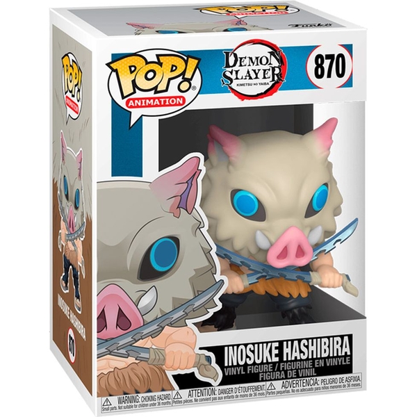 Игровая фигурка Funko Pop! Demon Slayer Иноске Хашибира с мечом (49011) - Pampik - 5