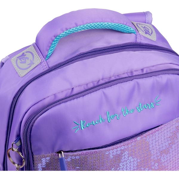 Рюкзак Yes S-52 Ergo Cosmos, бузковий (559105) - Pampik - 8