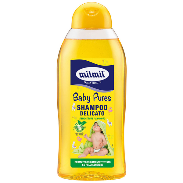 Дитячий делікатний шампунь Mil Mil з екстрактом ромашки, 750 мл - Pampik