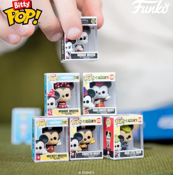 Набор игровых фигурок Funko Bitty Pop Disney Series 1, 4 шт. (76340) - Pampik - 6