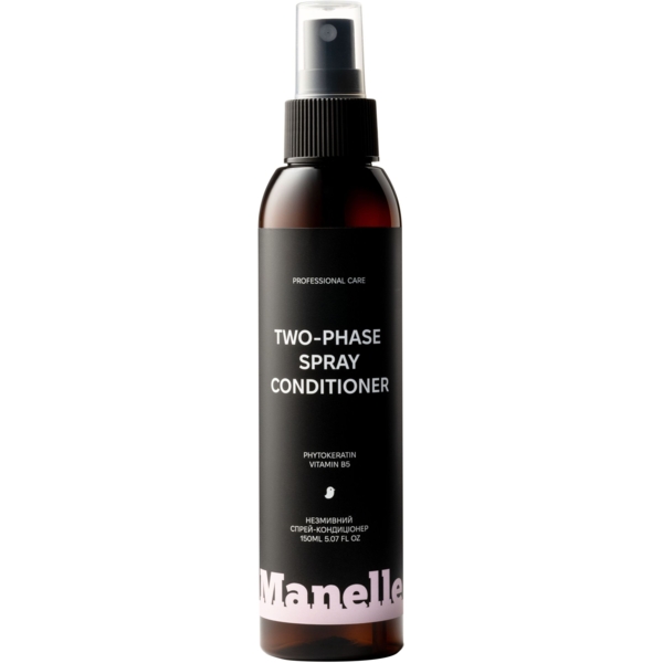 Двухфазный спрей-кондиционер Manelle Professional care Phytokeratin vitamin B5, 150 мл - Pampik