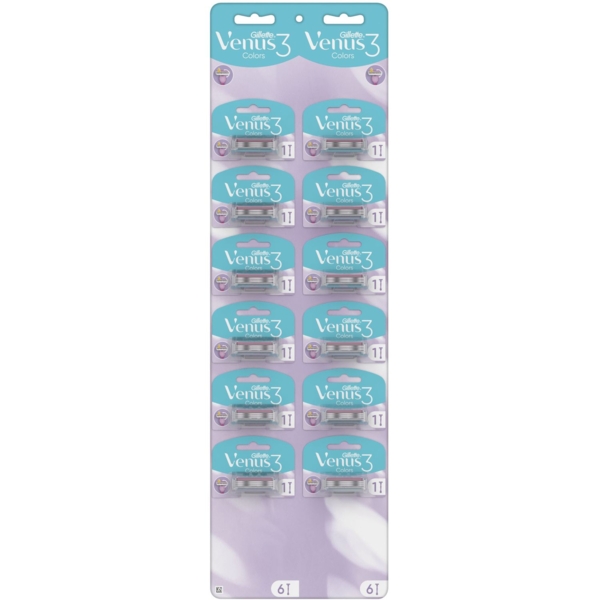 Станок для гоління Gillette Venus 3 Colors, 1 шт. - Pampik - 2