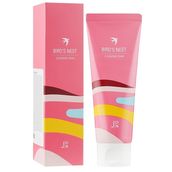 Пінка для вмивання J:ON Bird's Nest Cleansing Foam Ластівчине гніздо, 100 мл - Pampik