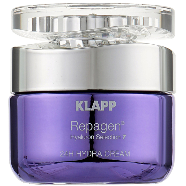 Крем для лица Klapp Repagen Hyaluron Selection 7 24 Hydra Cream, увлажняющий, 50 мл - Pampik