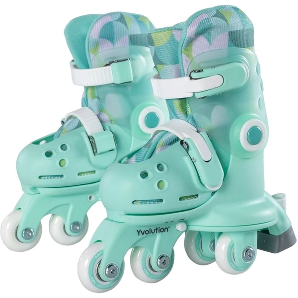 Роликові ковзани Yvolution Switch Skates Twista салатові (YR25G4) - Pampik
