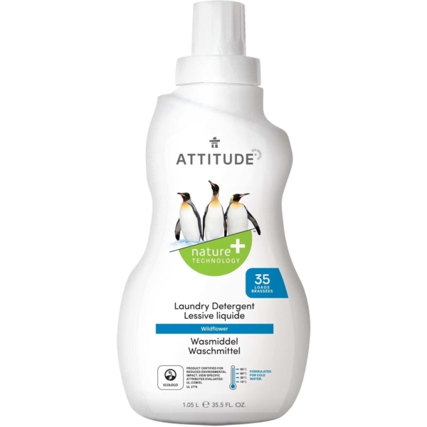 Засіб для прання Attitude Польові квіти, 1.05 л - Pampik