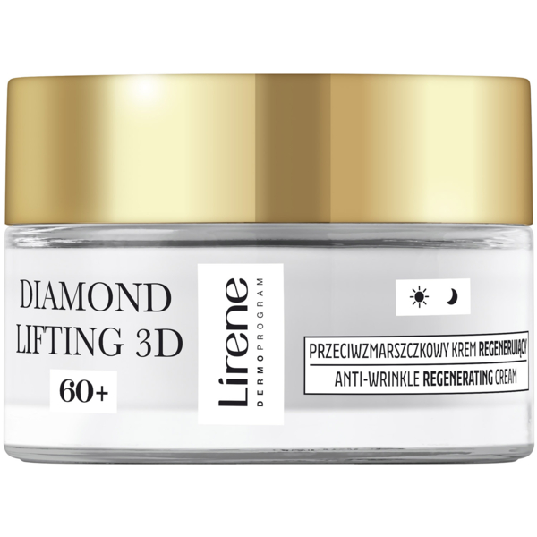 Регенерувальний крем для обличчя Lirene Diamond lifting 3D Cream 50 мл - Pampik