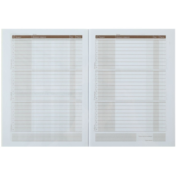 Щоденник шкільний ZiBi Smart Line Patriot Ukraine А5 40 аркушів (ZB.13101) - Pampik - 4