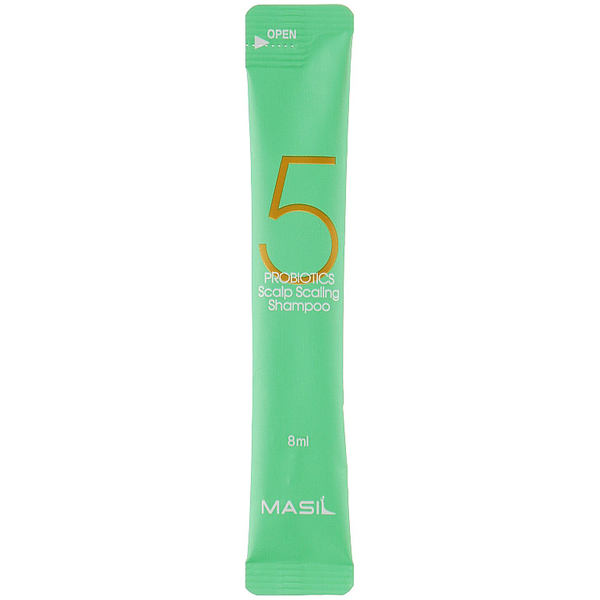 Шампунь для глибокого очищення шкіри голови Masil 5 Probiotics Scalp Scaling, 8 мл - Pampik