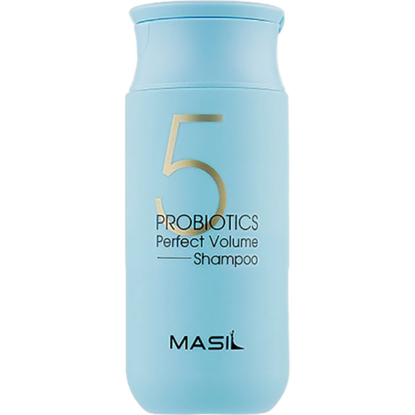 Шампунь Masil 5 Probiotics Perfect Volume Shampoo, з пробіотиками для об'єму волосся, 150 мл - Pampik