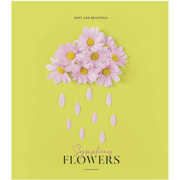 Набір зошитів Школярик Flower symphony, в клітинку, 48 аркушів, УФ-лак, 10 шт. (048-3255K) - Pampik - 2