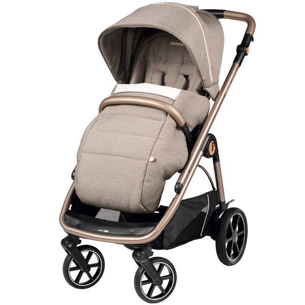 Універсальна коляска Peg-Perego Veloce Mon Amour SLK 3 в 1, бежева (PACK-VEL31SLK00001) - Pampik