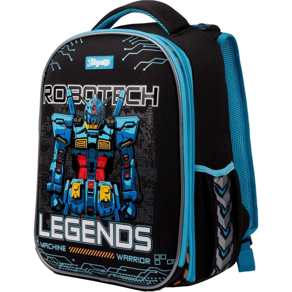 Рюкзак каркасний 1 Вересня H-29 Robotech Legends, сірий (559504) - Pampik