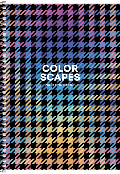 Тетрадь для записей Student Гусиные лапки, А5, в клеточку, спираль, 80 листов (A5-SC-080-6090K) - Pampik - 2