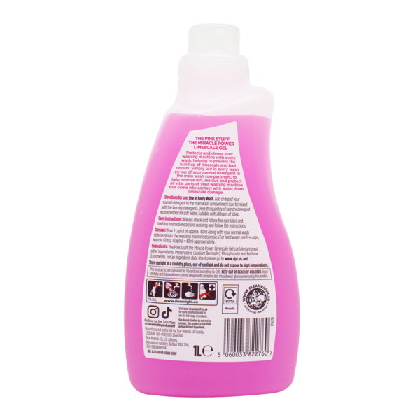 Гель против известкового налета для стиральной машины The Pink Stuff, 1 л - Pampik - 2