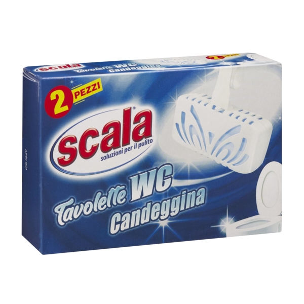 Подвески для унитаза с отбеливающим эффектом Scala Tavolette WC Candeggina, 2 шт. - Pampik