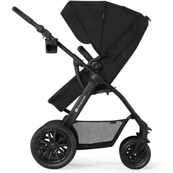 Универсальная коляска 3 в 1 Kinderkraft Xmoov CT черная (00-00305222) - Pampik - 5