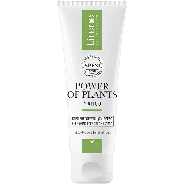 Крем для обличчя Lirene Power Of Plants Mango SPF 30, 50 мл - Pampik