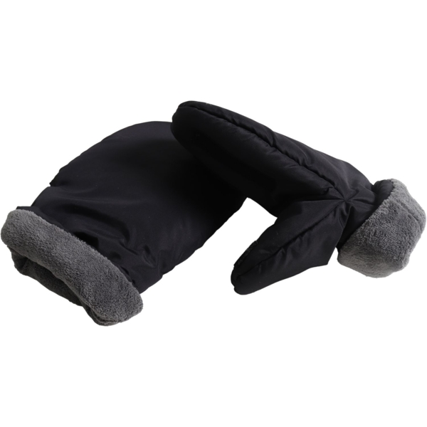 Перчатки-муфта Kaiser Ben, из теплого флиса, черные (6575425) - Pampik - 3