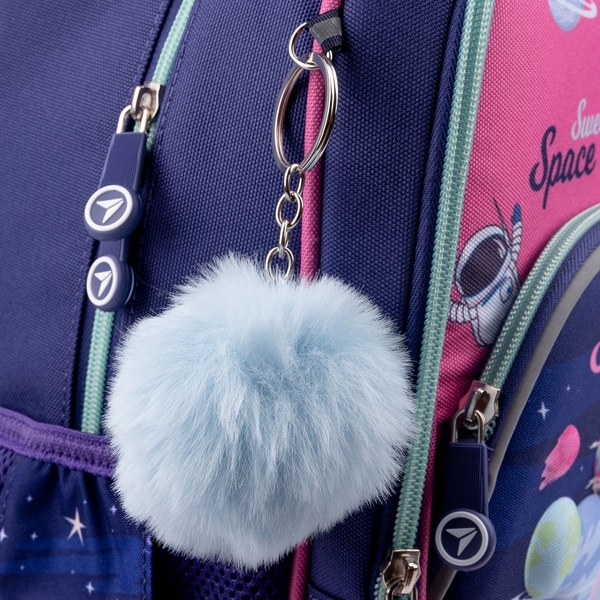 Рюкзак Yes S-40 Space Girl, фиолетовый с розовым (553837) - Pampik - 14