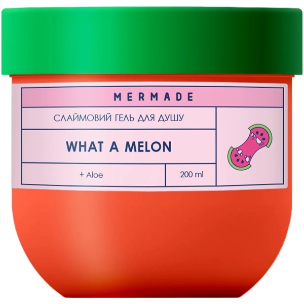 Слайм гель для душу Mermade What a Melon, 200 г - Pampik