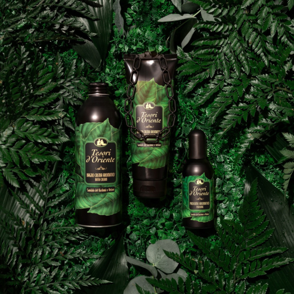 Парфумований крем-гель для душу Tesori d'Oriente Кашмірський сандал та ветивер, 250 мл - Pampik - 4