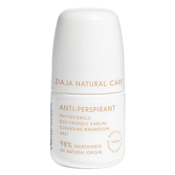 Дезодорант-антиперспірант Ziaja Natural Care, кульковий, 60 мл - Pampik