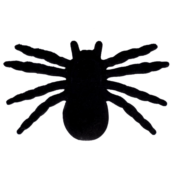 Набор Yes! Fun Halloween Пауки бархатные, 4 шт., черные (973683) - Pampik