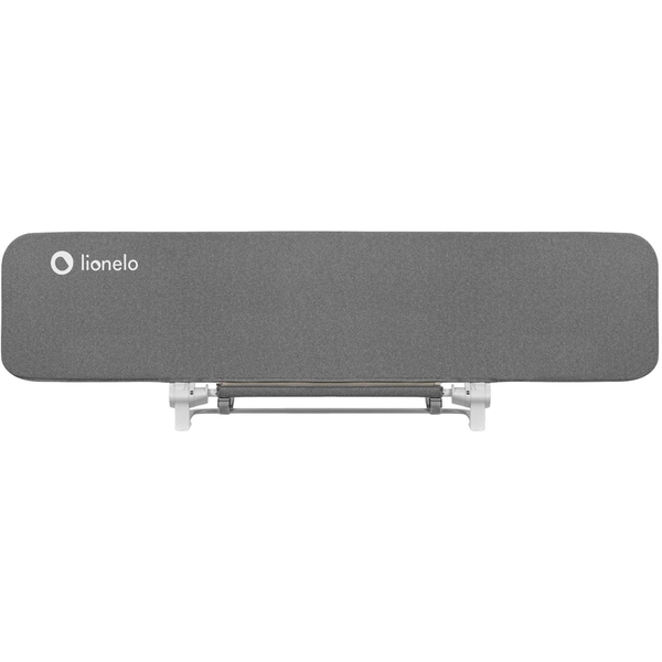 Захисний бар'єр для ліжка Lionelo Lora XL Grey Stone, сірий - Pampik